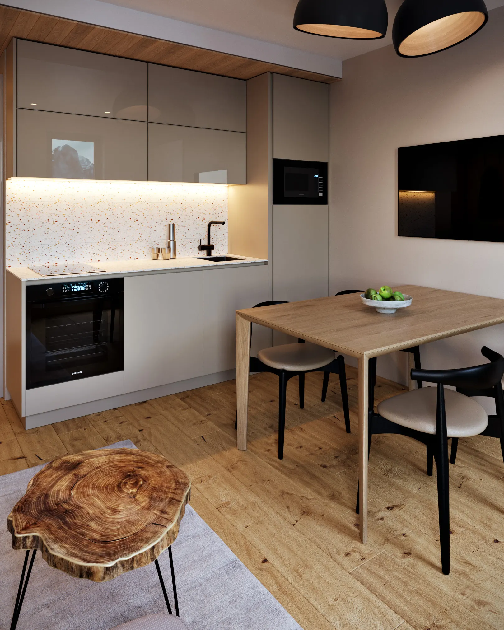Projekat enterijera, Apartman West Hill, Kopaonik